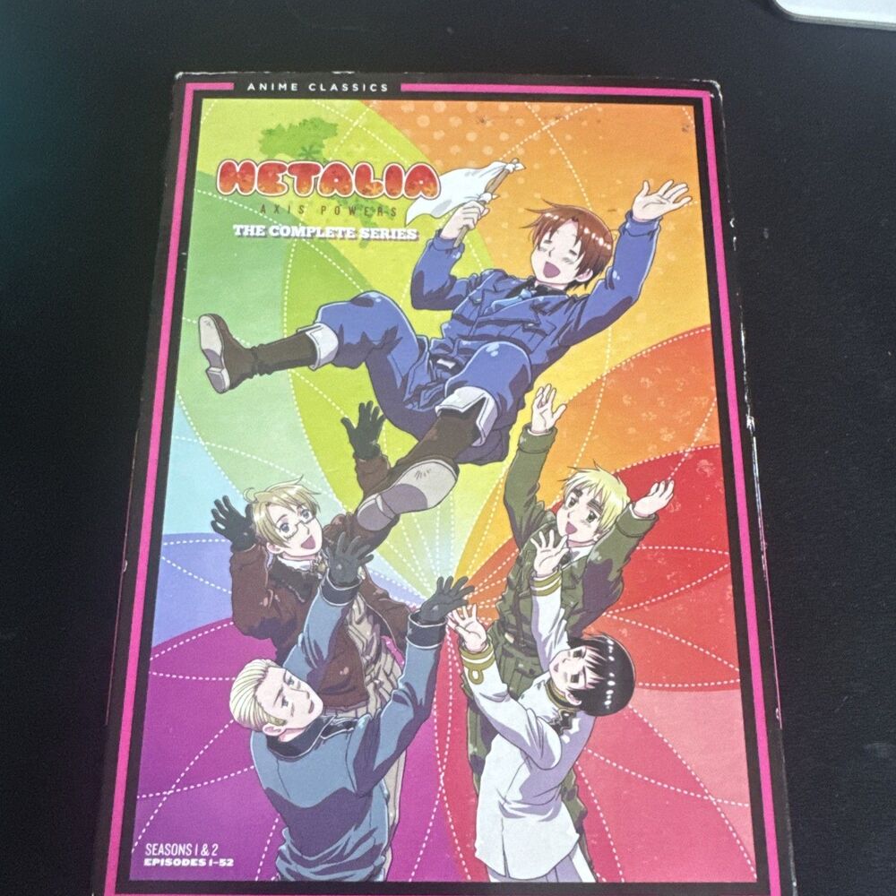 Hetalia: Axis Powers - Complete Series DVD Episodes 1-52